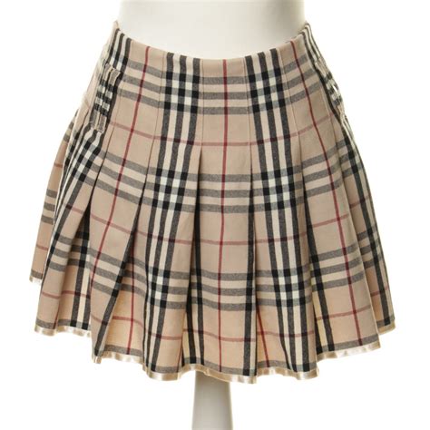 burberry london purple plaid skirt|burberry plaid pleated skirt.